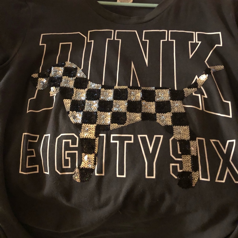 Victoria secrets pink bling doggy top